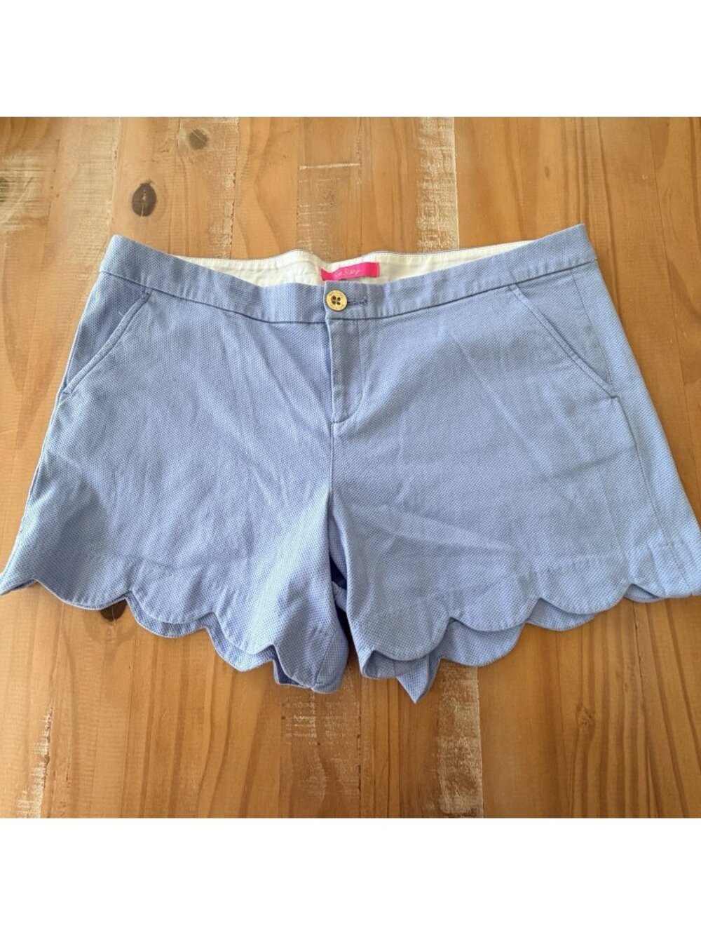 Lilly Pulitzer Shorts Women's Blue/Periwinkle Golf Tennis Summer Beach Preppy